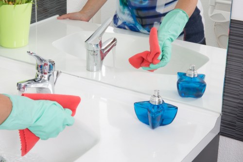 Example carpet cleaning job estimates for flats, terraces, and shops