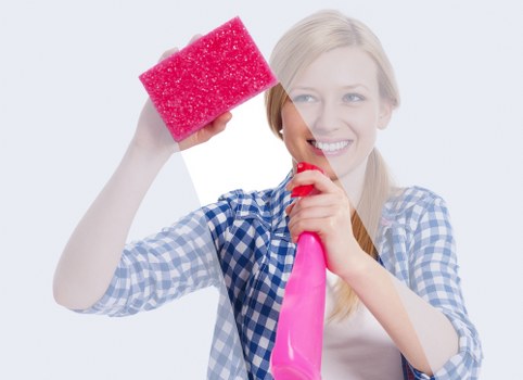 Commercial cleaning in a Haringey office kitchen and communal area