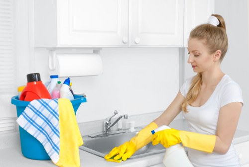 Bathroom deep cleaning in Haringey with limescale removal and sanitising
